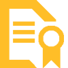 Certificate icon